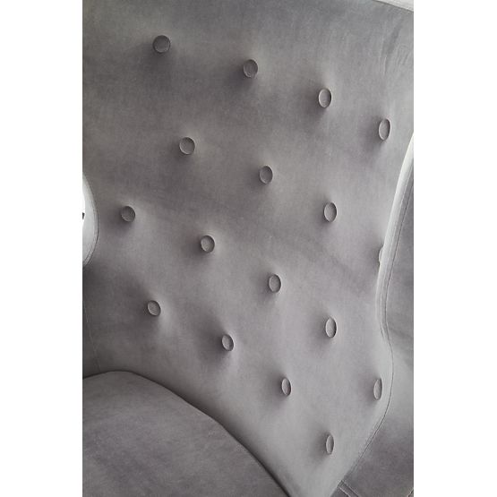 MARVEL relaxačné kreslo sivé / čierne