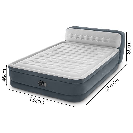 Matrac posteľ 236x152cm s pumpou pre 2 osoby DELUXE 64448ND