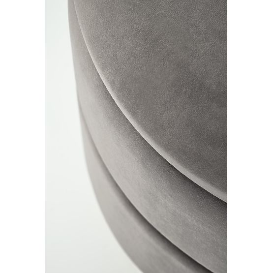 MINTY pufa sivá / zlatá (1p=1ks)