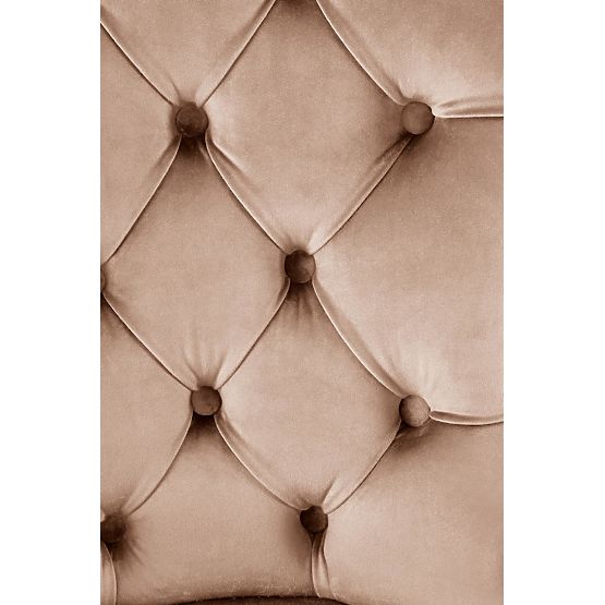 MIYA stolička čierna / poťah: béžová (1p=2ks)