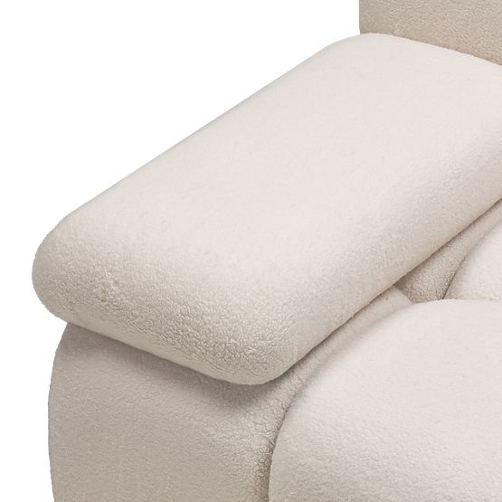 Modul ľavostranný Fluf Big svetlo béžový, boucle