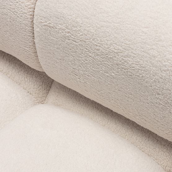 Modul ľavostranný Fluf Big svetlo béžový, boucle