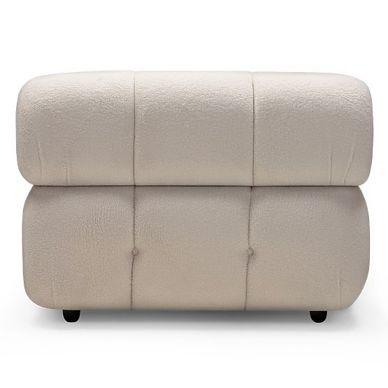 Modul ľavostranný Fluf Big svetlo béžový, boucle