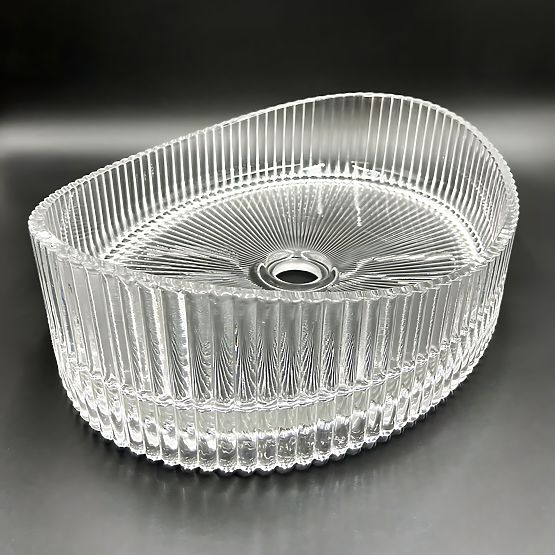 Nábytkové umývadlo Rea Harper Transparentné