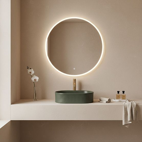 Nábytkové umývadlo Rea Vanda Olive Matt