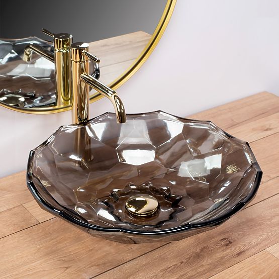 Nadčasové umývadlo REA ARCTIC BLACK