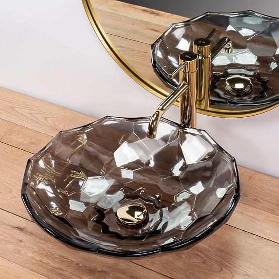 Nadčasové umývadlo REA ARCTIC BLACK