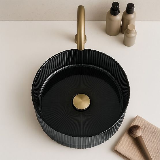 Nadčasové umývadlo Rea Ingrid 36 Black