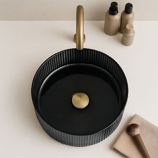 Nadčasové umývadlo Rea Ingrid 36 Black