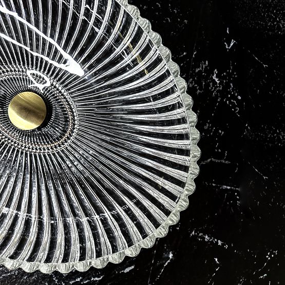 Nadčasové umývadlo Rea Nicole Transparentné