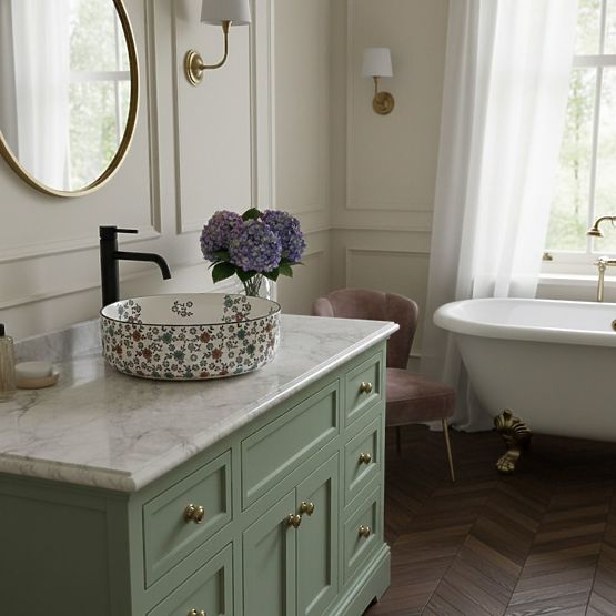 Nadčasové umývadlo Rea Stefania Fiori