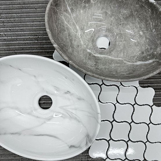 Nadstolové umývadlo Rea Sofia Mini Grigio