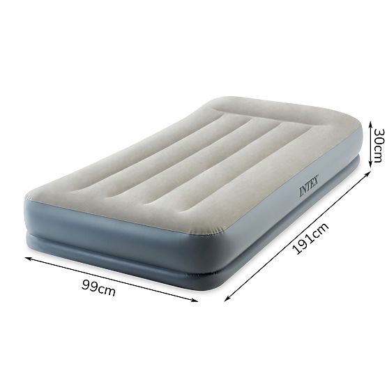 Nafukovací matrac 191x99 cm s pumpou pre jednu osobu INTEX 64116ND