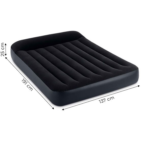 Nafukovací matrac pre dve osoby 191x137x25 cm posteľ s opierkou INTEX 64142
