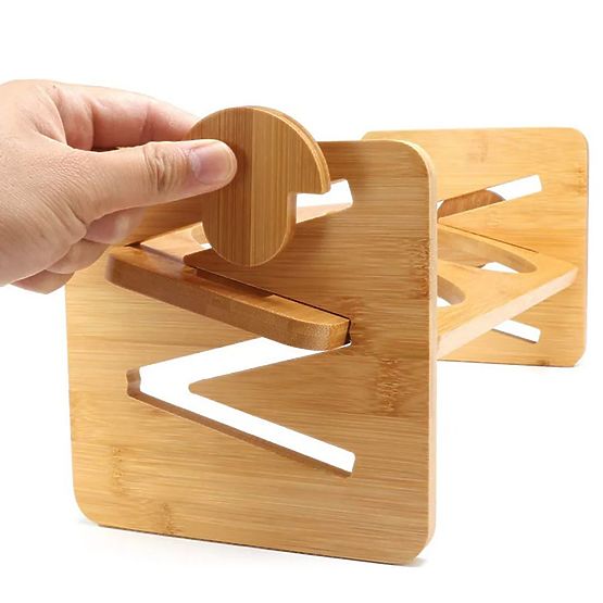 Nastaviteľné Keramické Misky pre Psa alebo Mačku so Silikónovou Podložkou Sada PJ-082