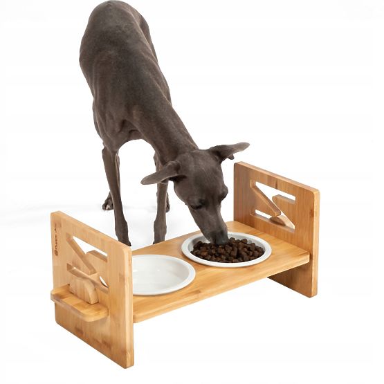 Nastaviteľné Keramické Misky pre Psa alebo Mačku so Silikónovou Podložkou Sada PJ-082