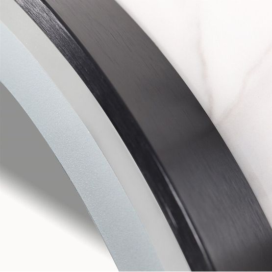 NÁSTENNÉ LED ZRKADLO 50cm MMJ Čierne