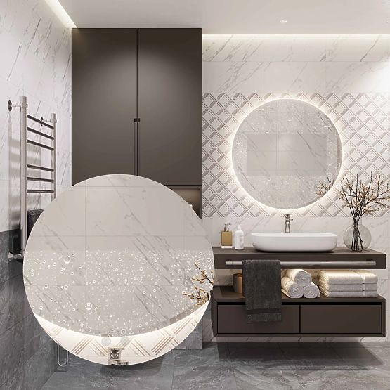 NÁSTENNÉ LED ZRKADLO 60cm HZJ060