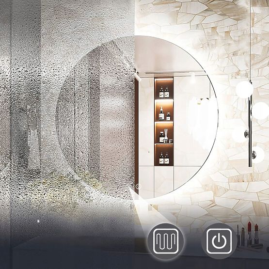 NÁSTENNÉ LED ZRKADLO 70cm HZJ070