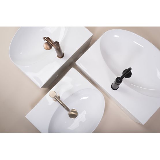 Nástenné / nástolné umývadlo Rea Kim 46