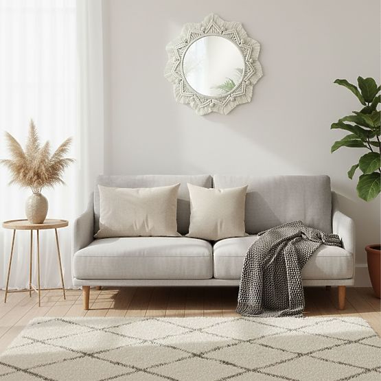 Nástenné zrkadlo BOHO - 50 cm