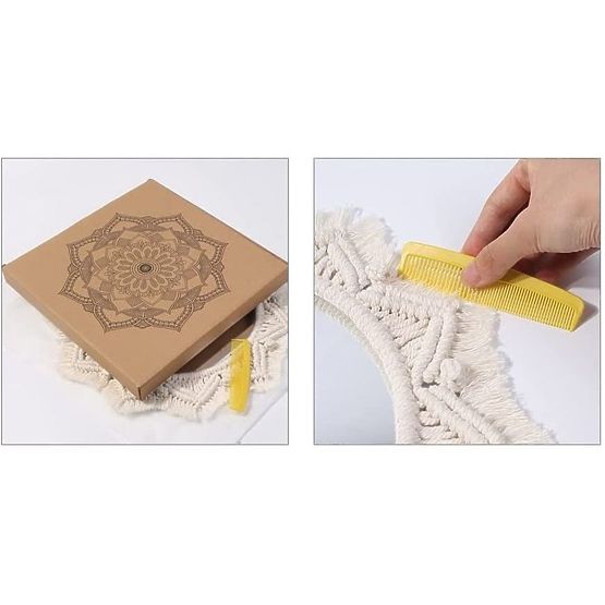 Nástenné zrkadlo BOHO - 50 cm
