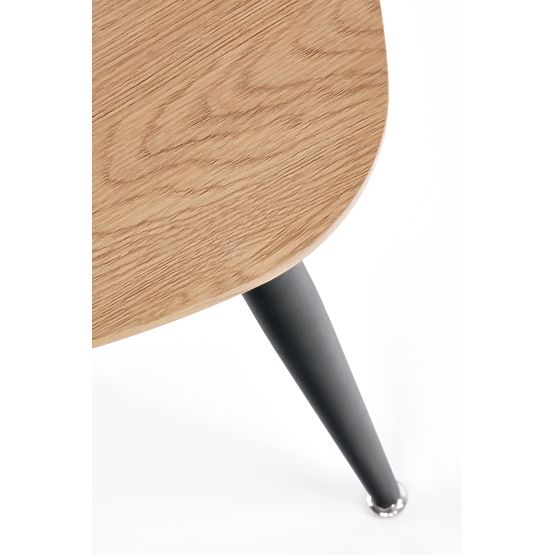 NICEA 2, sada 2 lavíc dub zlatý/čierny (2ks=1sada)