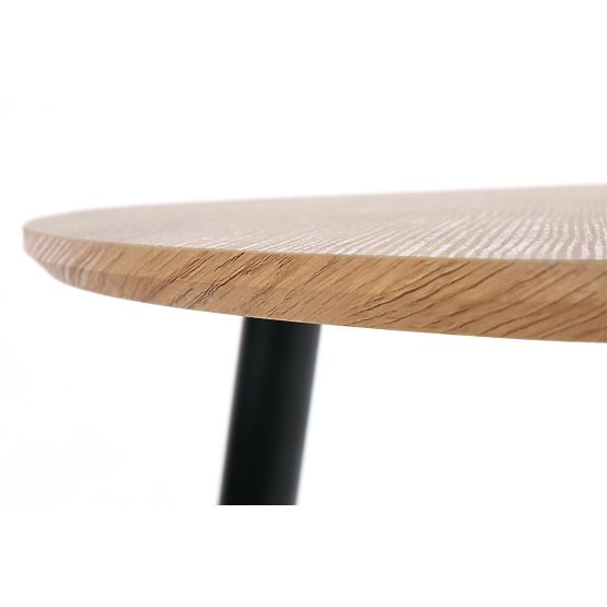 NICEA 2, sada 2 lavíc dub zlatý/čierny