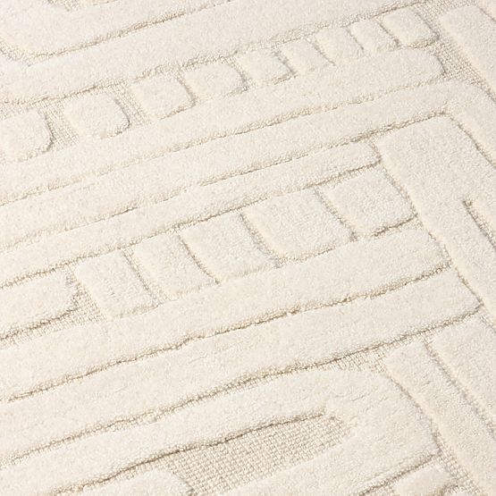 Obdĺžnikový koberec Sophia, tuftovaný, bavlnený, krémový, Veľkosť kobercov: 190x290