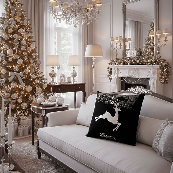 Obliečka na vianočný vankúš BC21