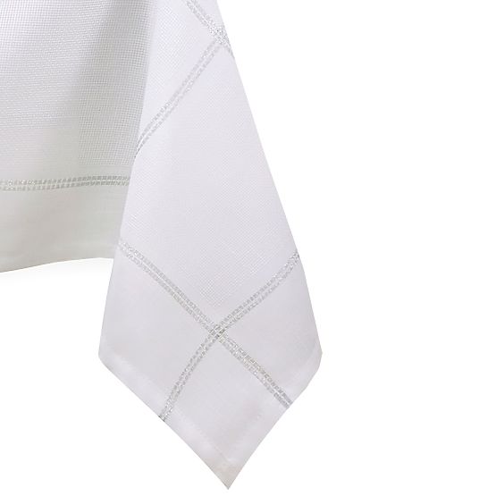 Obrus ANTONY farba biela hladký motív klasický 140x400 ameliahome