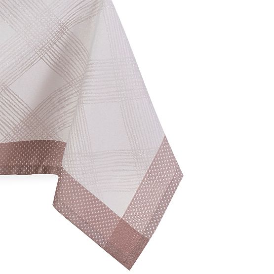 Obrus MILLUZA krémová metalizovaná klasický motív 140x300 ameliahome