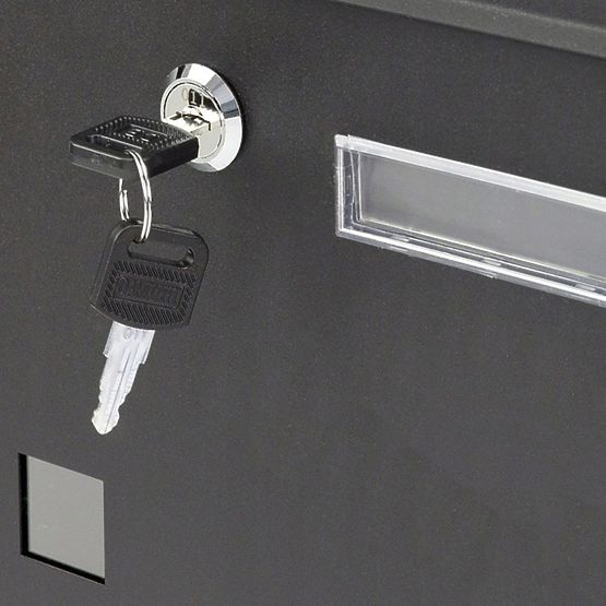 Oceľová poštová schránka