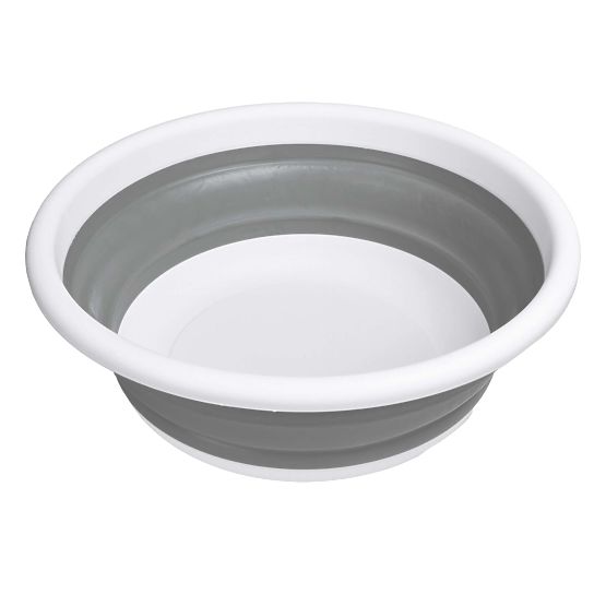 Okrúhla misa 37 cm bielo-sivá ELBA COMPACT 9 litrov