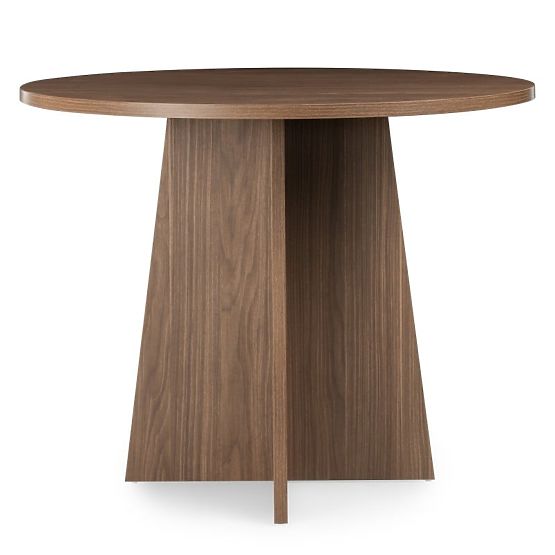 Okrúhly jedálenský stôl Merlo 100 cm, orech lincoln