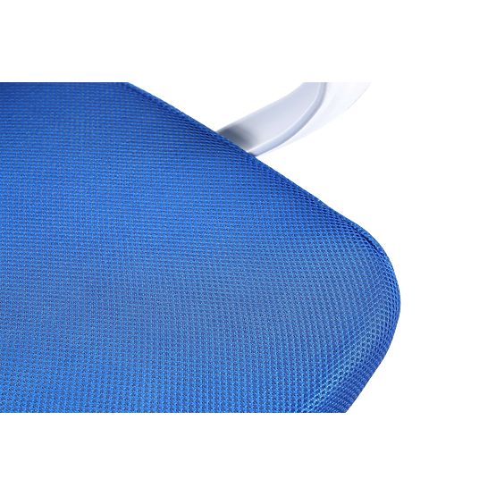 OTOČNÁ STOLIČKA FD-6 BIELA / MODRÁ