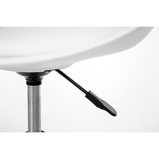 OTOČNÁ STOLIČKA FD005 BIELA