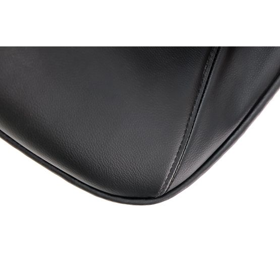 Otočná stolička IGNAZIO, orechová-čierna (1p=1ks)