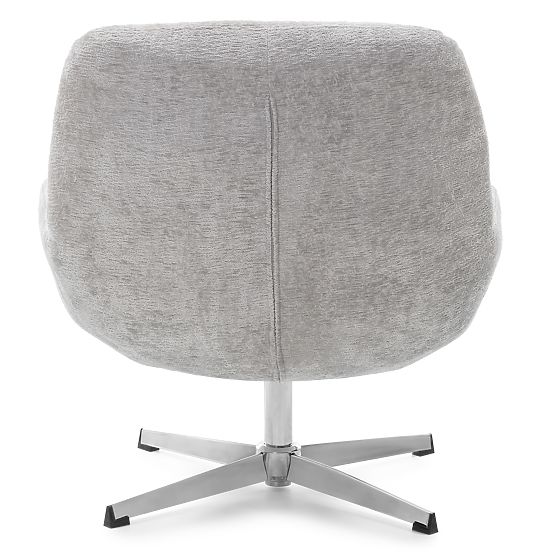 Otočná stolička Lunno sivá