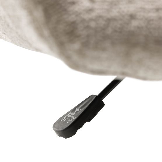 Otočná stolička Miguel, svetlo béžová