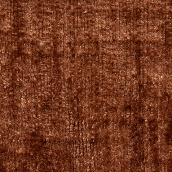 Otočná stolička Rumble medená, oblý tvar