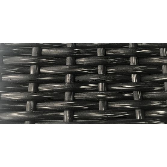 Otočná stolička z šedého technoratanu TWIST