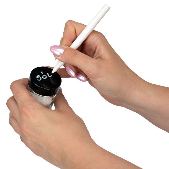 Otočný stojan na korenie ROMERO 16 pohárov + 72 nálepiek