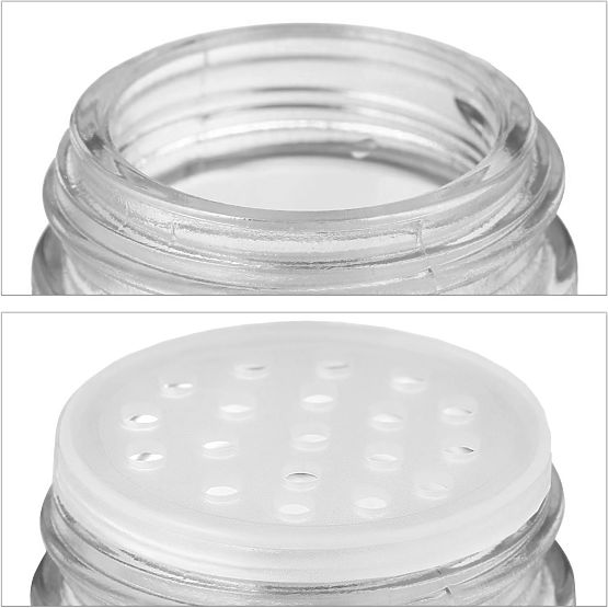 Otočný stojan na korenie ROTOR BLACK 20 pohárov + 72 nálepiek