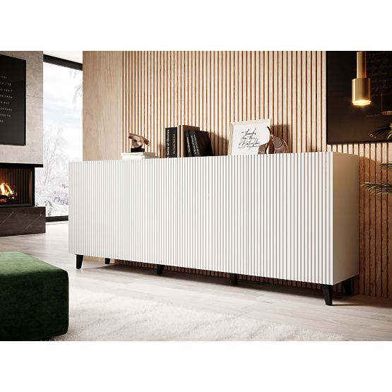 PAFOS KOMODA 200 4D BIELY MAT/BIELY MAT