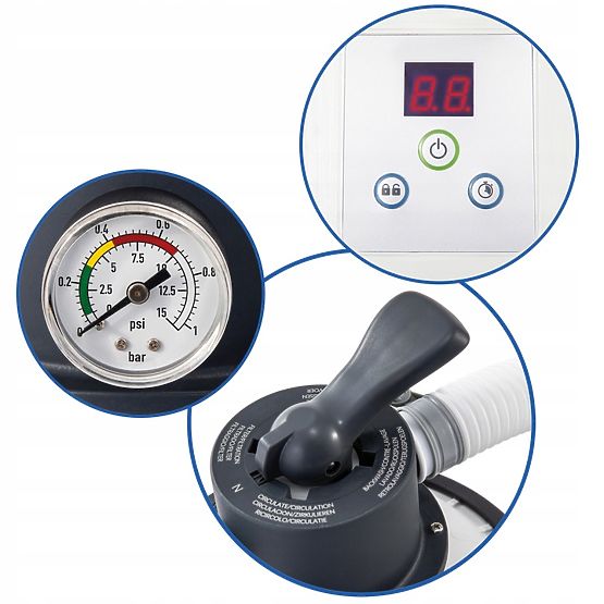 Piesková filtračná pumpa pre bazén 3500l/h INTEX 26642