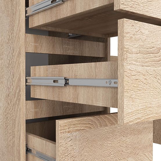 PÍSACÍ STÔL A-11 CLP 6SZ PK SONOMA