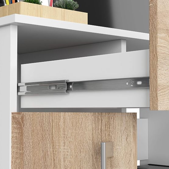 PÍSACÍ STÔL JAY PK BIELY / SONOMA