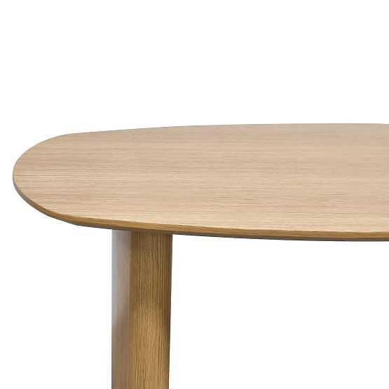 Písací stôl/konzola Oriento 120 cm, prírodná dubová dyha