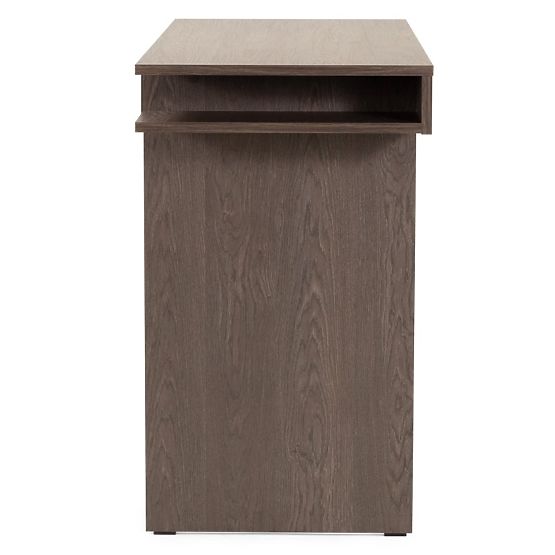 Písací stôl/konzola so zásuvkou Kanso, Dub Baltic Storm